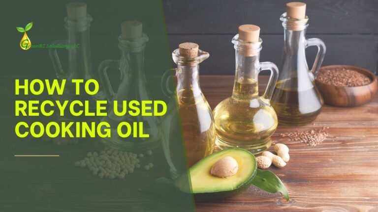 How to Recycle Used Cooking Oil ?