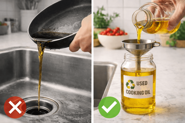 Why You Should Never Pour Cooking Oil Down the Drain