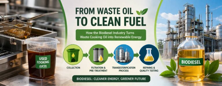 How the Biodiesel Industry Uses Waste Cooking Oil
